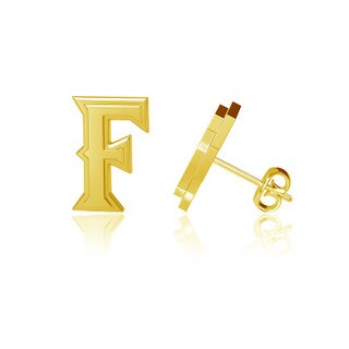 Fullerton Post Earrings - Gold Plated